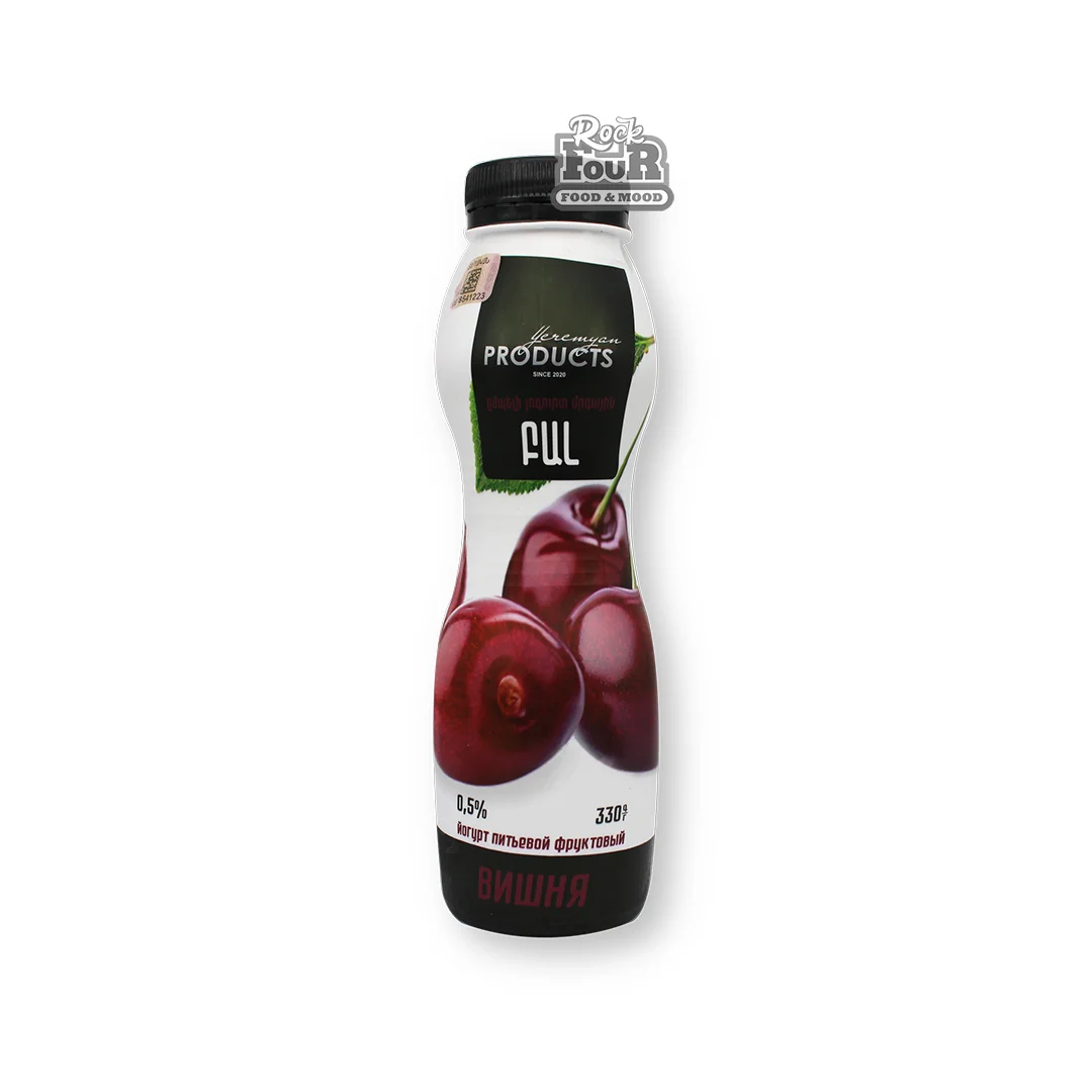Cherry drinking yogurt "Yeremyan Products" 0.5% 330g